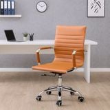  Ghế Da Xoay Lưng Thấp HSVP004B 