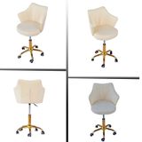  Ghế Cafe Chân Xoay Bọc Da VS626X 