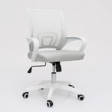  Ghế Văn Phòng Chân Nhựa Khung Trắng BH405 