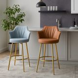  Ghế Bar Chân Cố Định Bọc Da VS626 