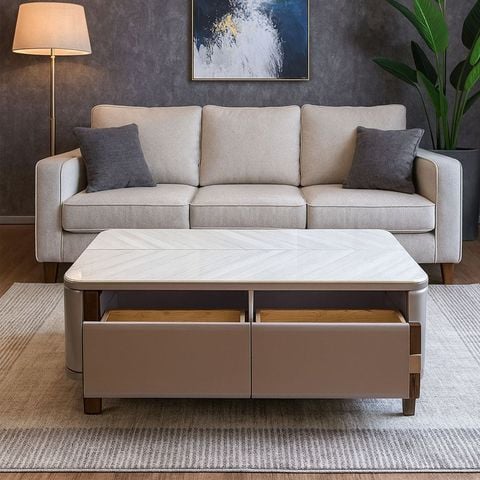  Bàn Trà Mặt Đá AKBT11 