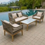  Bộ Sofa Ngoài Trời SR02 – Sang Trọng và Đẳng Cấp 