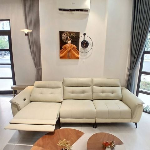  SOFA THÔNG MINH CHỈNH ĐIỆN DA BÒ TIẾP XÚC XA07 