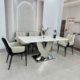  Ghế Ăn Bọc Da Eva HAG69 