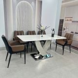  Ghế Ăn Bọc Da Eva HAG69 