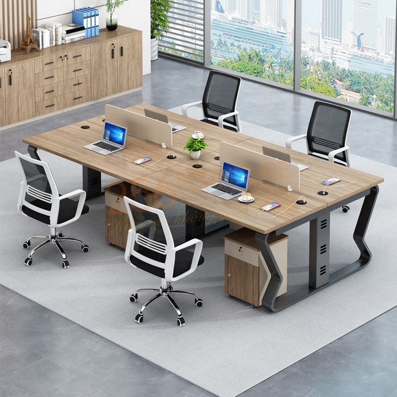  Cụm Bàn Làm Việc C4-B2412-H96 