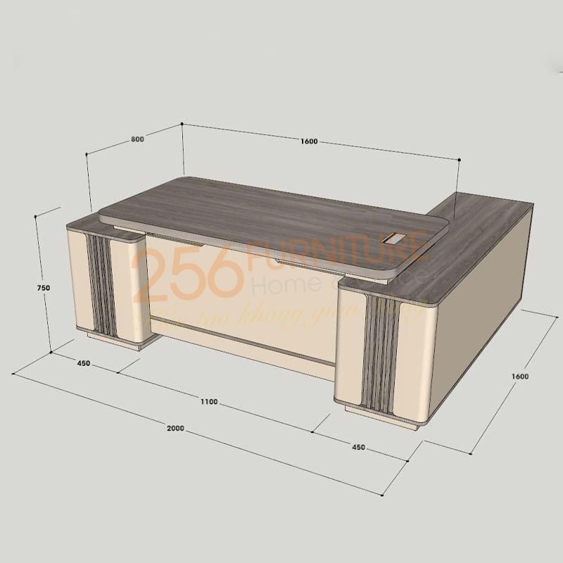  Bàn Giám Đốc BGĐ2416-CG110 