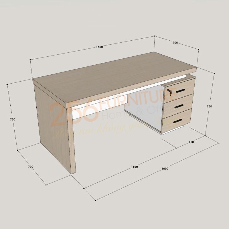  Bàn Trưởng Phòng BTP401 