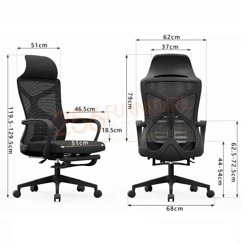  Ghế Lưới Văn Phòng GL112-SP 