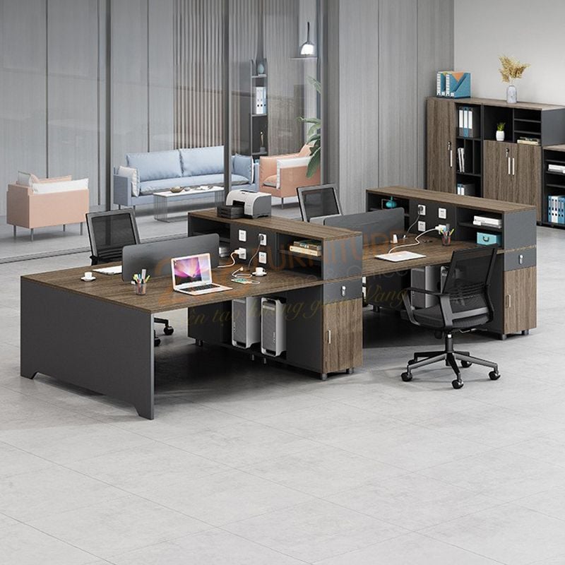  Cụm Bàn Làm Việc C4-B2412-H87 