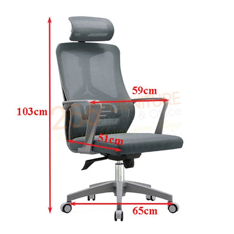  Ghế Lưới Văn Phòng GL912-TQ 