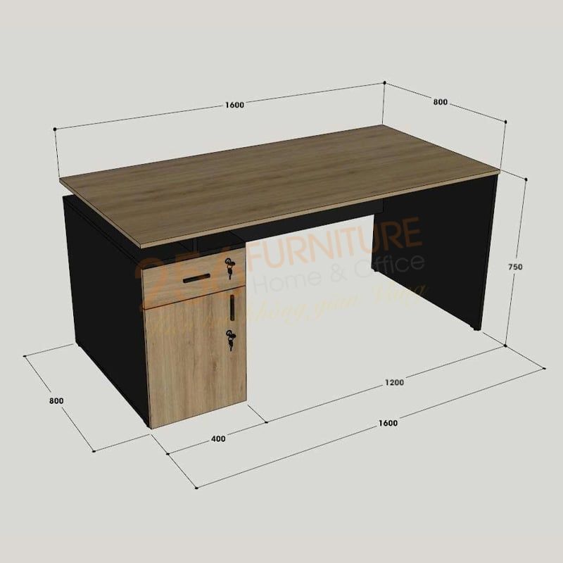  Bàn làm việc BLV1200-CG04 