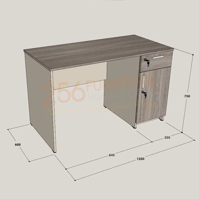  Bàn làm việc BLV1200-CG06 