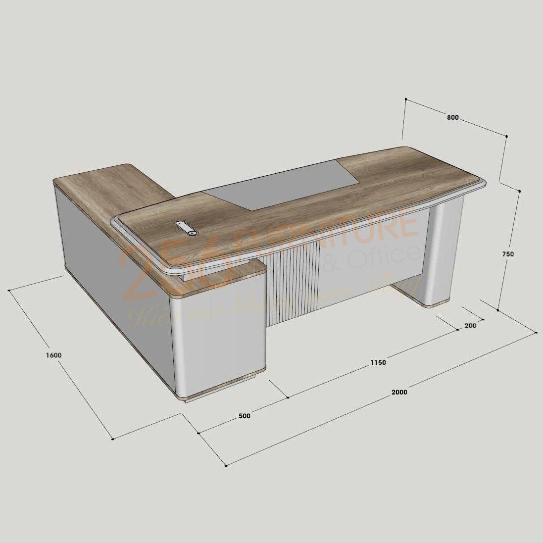  Bàn Giám Đốc BGĐ2016-CG107 