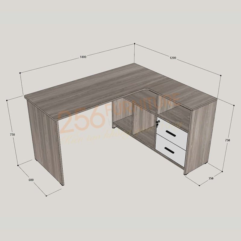  Bàn làm việc BLV1210-CG39 