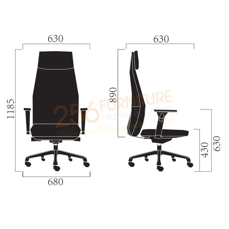  Ghế Lãnh Đạo NST007-SP 