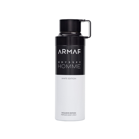 Xịt thơm toàn thân Nam Armaf Odyssey Homme White Edition 200ml