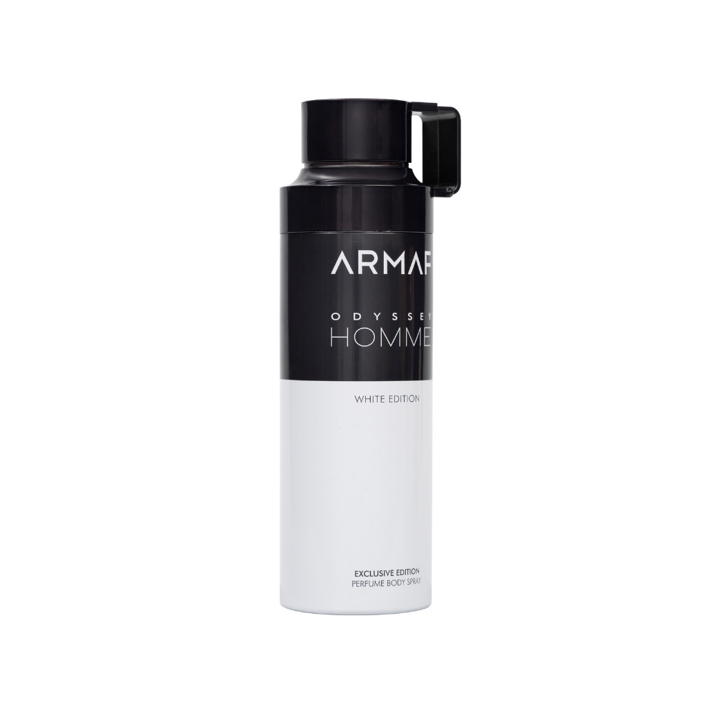 Xịt thơm toàn thân Nam Armaf Odyssey Homme White Edition 200ml