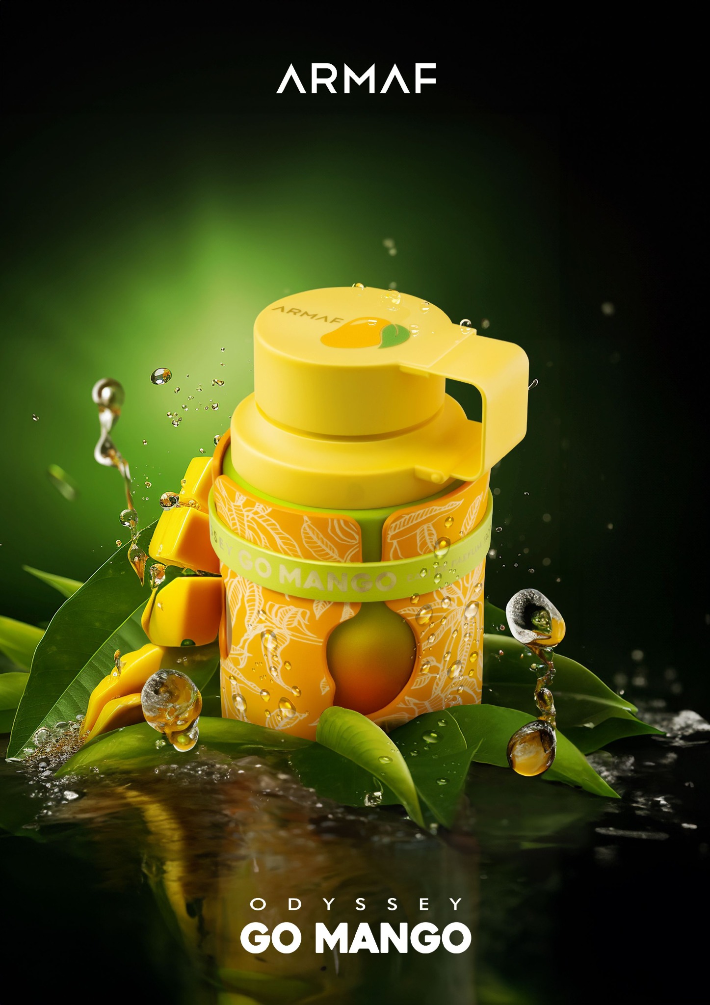 Armaf ODYSSEY GO MANGO 香水 Armaf Odyssey Go Mango Eau De Parfum (EDP) 100ml - For Men & Women