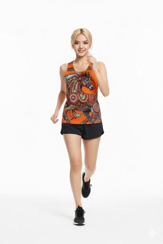 Áo Ngựa  - Nữ- Singlet