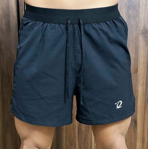 Quần chạy bộ màu đen có lót