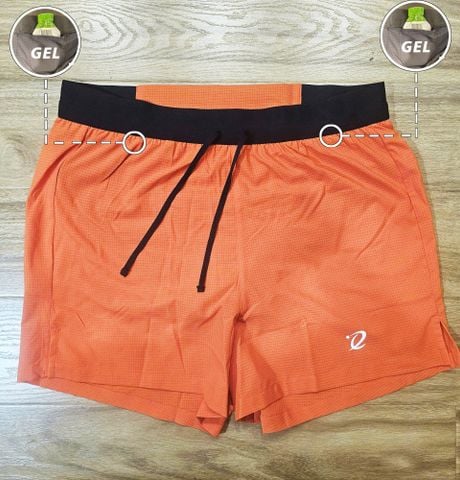 Quần chạy bộ màu Cam có lót