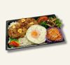  Hộp cơm thịt cốt lết heo áp chảo sốt bơ tỏi 