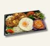  『 豚ロース焼きステーキ★ガーリックバターソース』弁当 
