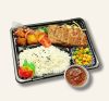  『 粗挽き肉ハンバーグステーキ！』BBQソース 弁当 