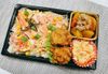  09月22日（火）：秋分の日♬『 海鮮ちらし寿司 』＆ 「肉じゃが」鶏唐揚げ＆のり塩ポテト  (かしわ餅付) 