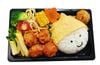  08月27日（木）：おべんとクン！！『鶏肉ミートボール』ハヤシソース (美味しいドーナツ付) 