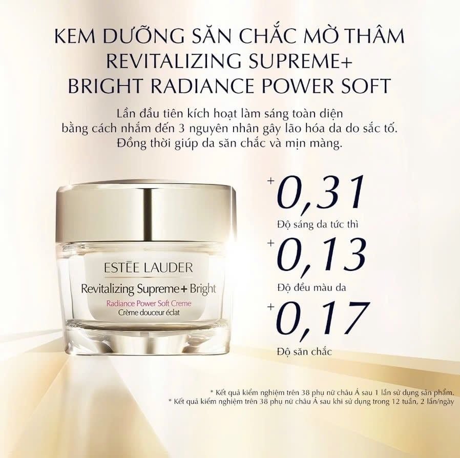  Kem dưỡng Estee Lauder Revitalizing Supreme+ Bright Radiance Power Soft Creme 75ML - 2045104180102 