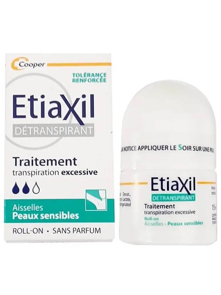  Lăn Khử Mùi Và Chống Mùi Cơ Thể EtiaXil 15ml - Nhãn Xanh Cho Da Nhạy Cảm 