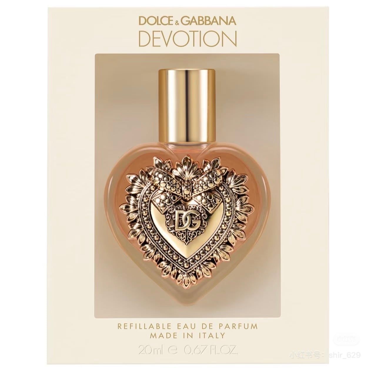  Nước hoa nữ Dolce&Gabbana Devotion Refillable EDP Parfum 20ml 