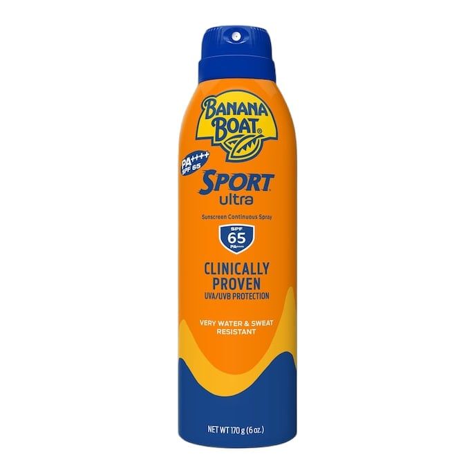  Xịt Chống Nắng Thể Thao Banana Boat Sport Ultra Sunscreen Continuous Spray SPF 65 PA++++ 170g 