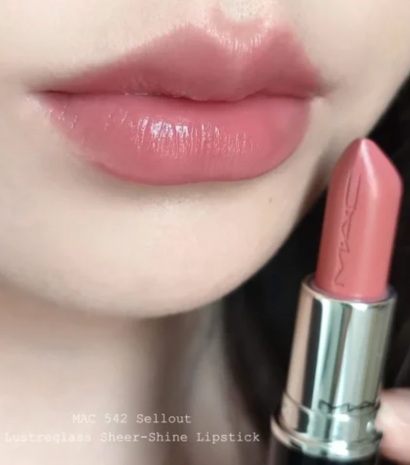  Son MAC Lustreglass StainGlass Lip Tint màu 542 $ellout 3g 