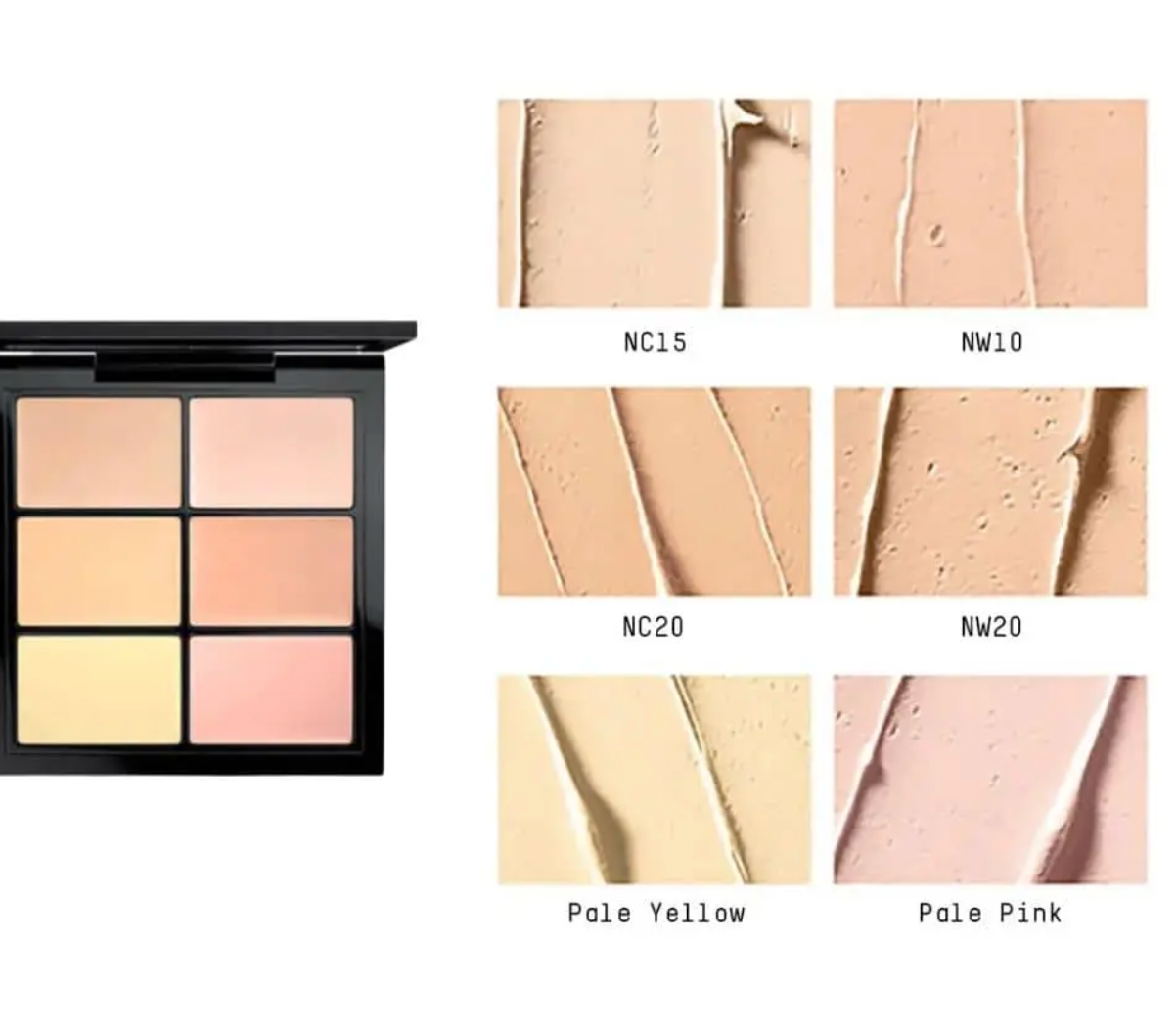  Kem Che Khuyết Điểm Mac Studio Fix Conceal and Correct Palette 6G # Light 