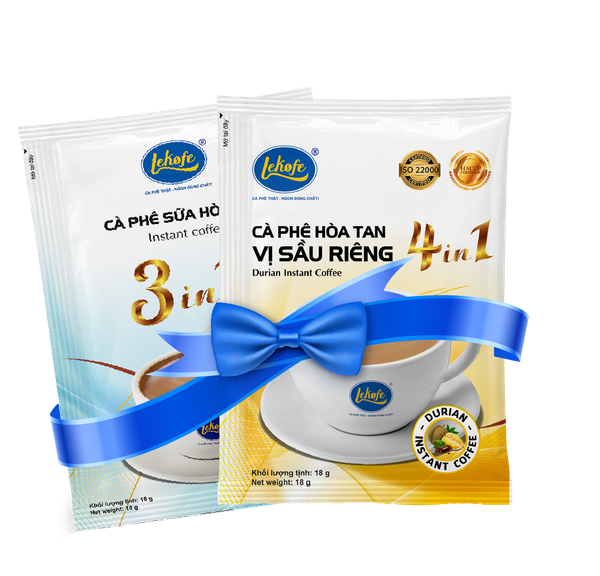  [GIFT] 2 gói cafe hoà tan khác vị