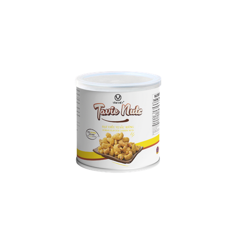  HẠT ĐIỀU VỊ SẦU RIÊNG - SNACK ĂN VẶT HEALTHY ORGANIC - HẠT DINH DƯỠNG KHÔNG CHẤT PHỤ GIA 