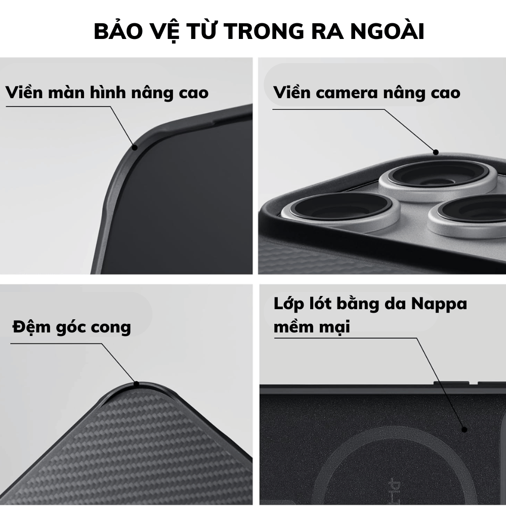 Case/ Ốp Lưng iPhone 17 Series PITAKA Armid ProGuard