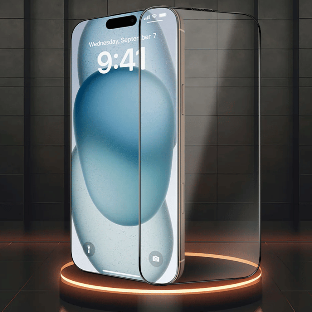 Kính Cường Lực iPhone 17 Series HODA 3D 2in1 Matte Chống Chói (Có Khung Trợ Dán)