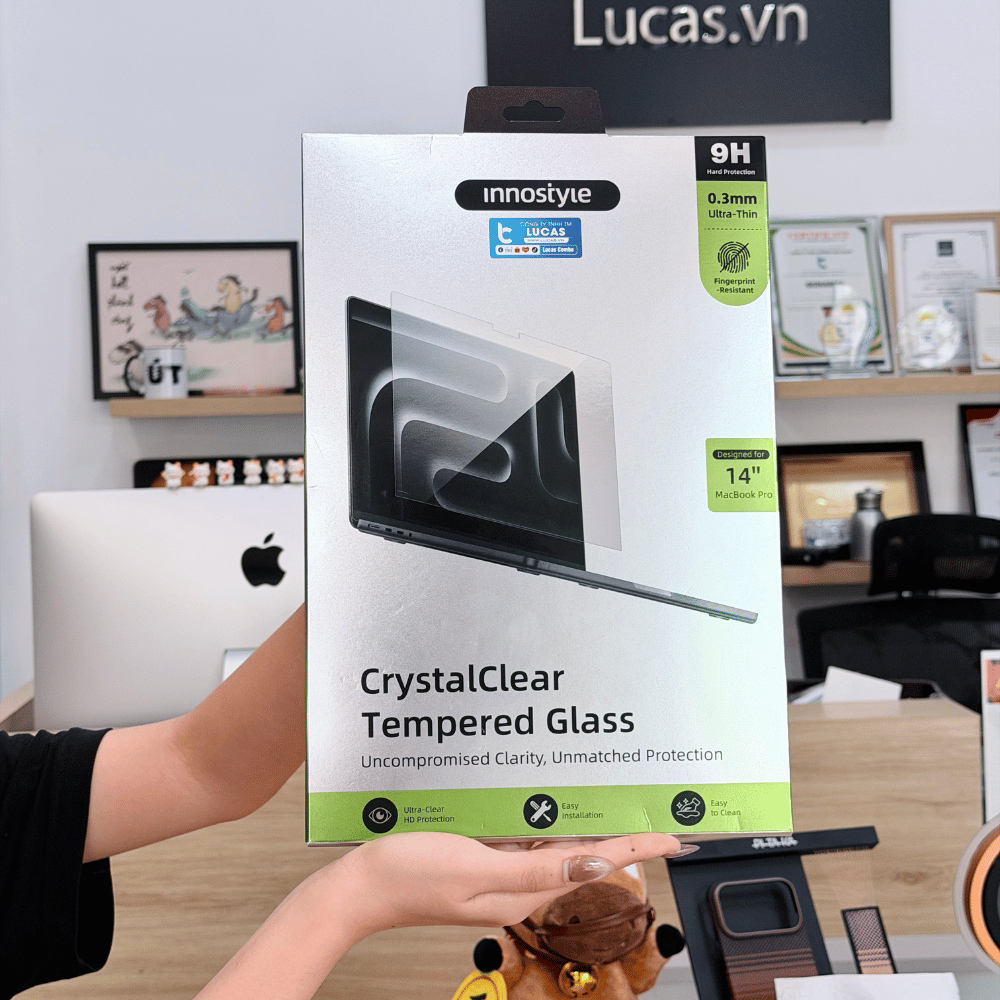Miếng Dán Cường Lực MacBook Innostyle CrystalGuard Tempered Glass – TG-HQ
