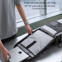 Balo Tomtoc Liteway Travel Backpack T66 Với Dung Tích 40L