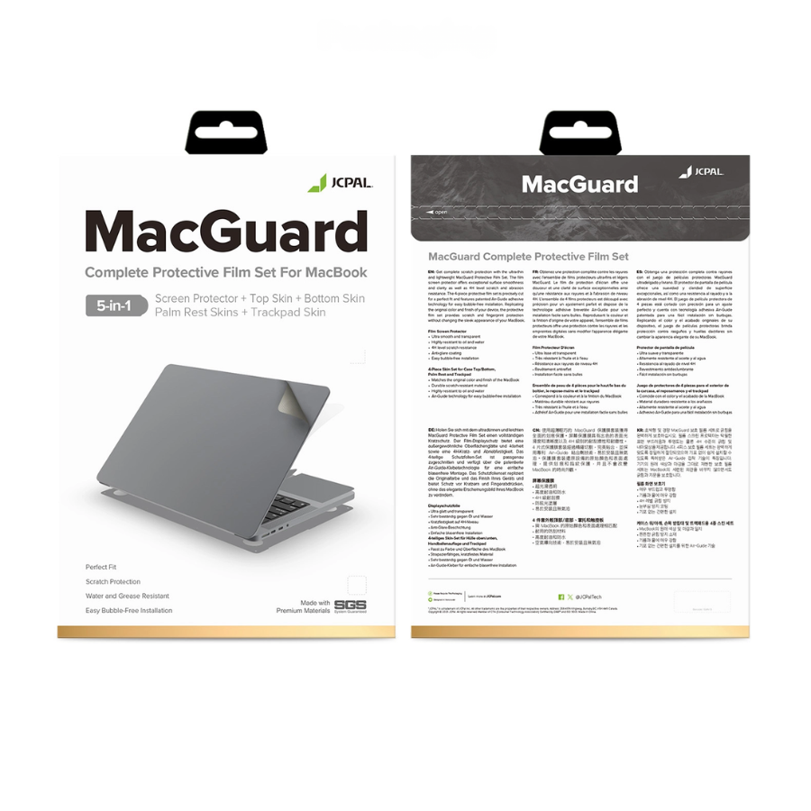 Bộ Dán Full JCPAL 5in1 MacBook Neo 13 Inch