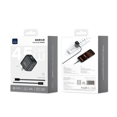 Bộ Sạc Nhanh WiWU Voyager 45W GaN PD/QC CHG500