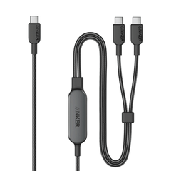 Cáp Sạc Anker 2in1 140W USB-C to USB-C 1.2m (Nylon) - A8895H11