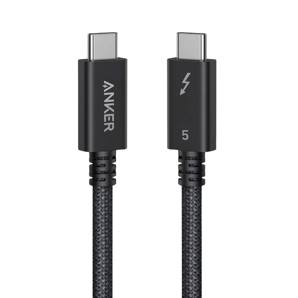 Cáp Thunderbolt 5 Anker Prime A84N1 USB-C sang USB-C 0.5m, 80Gbps, 240W