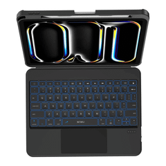 Case Kèm Bàn Phím Bluetooth iPad WIWU MK-007 Pro Đế Xoay 360°