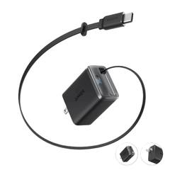 Củ Sạc Anker Nano 1C 35W Tích Hợp Cáp USB-C Rút Gọn A2658