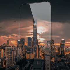 Kính Cường Lực iPhone 17 Series HODA 3D Curved Diamond Like Carbon (Có Khung Trợ Dán)